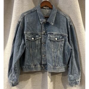 Vintage Guess Jacket Mens XL Denim USA Trucker Jean 80s‎ 90s